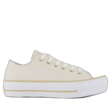 Imagem de Tênis Feminino Converse Chuck Taylor Laminado Nude 35