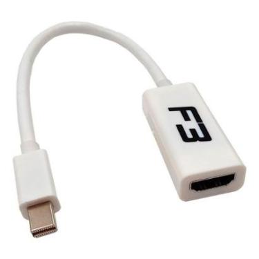 Imagem de Adaptador Mini Displayport para HDMI, F3, Branco- JC-MHMI-Unissex