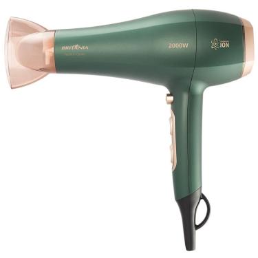 Imagem de Secador De Cabelos Britânia Tourmaline Íon Motor Dc - 2000W Verde 220V
