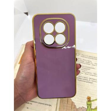 Imagem de Capa de celular compatível com Redmi Note 15 Pro 5G Nevoa Cor:Roxo - o