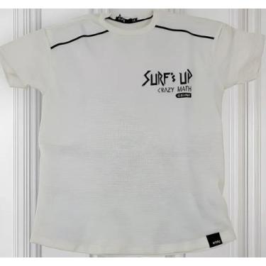 Imagem de Camiseta Infantil Menino 8 10 12 14 16 Anos Ioluig!, Off white, 14 ANO