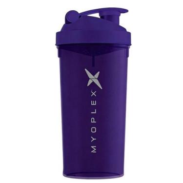 Imagem de Coqueteleira Shake BPA Free Funcional Anatomic 700ml Myoplex, Roxo Com