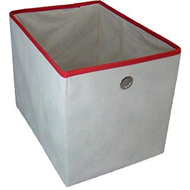 Imagem de Caixa Organizadora 28x31x38cm - com ilhós (vermelho)