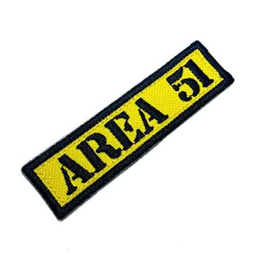 Imagem de M0128T95 Area 51 Patch Bordado Termo Adesivo ou Costura