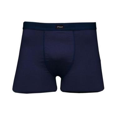 Imagem de Cueca Boxer Microfibra Confort Azul Marinho Adulto - Suspiro Íntimo