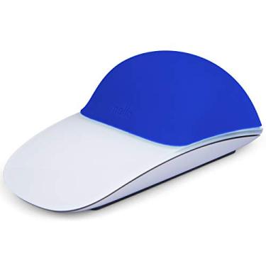 Imagem de ELEMENTING Almofada de silicone Mello compatível com Apple Magic Mouse 1 e 2 (azul blueberry)