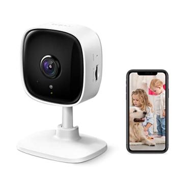 Imagem de Câmera de Segurança IP TP-Link Tapo C110 Resolução 3MP - Alarme Sonoro e Luminoso - Áudio Bidirecional e Visão Noturna IR Até 9m - Compatível com Alexa