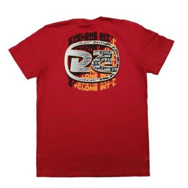Imagem de Camiseta Cyclone Vermelho Rubro Original 010235220