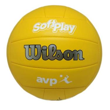 Bola de Vôlei Soft Play (Amarelo) - Wilson