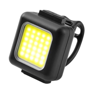 Imagem de Fancyes Farol da bicicleta luz da cauda recarregável luzes da bicicleta portátil à prova dwaterproof água luzes traseiras da bicicleta luz para bicicletas de, Farol