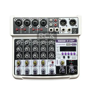 Imagem de Mesa de Som Waldman ST-6DSP 6 Canais C/Interface de áudio
