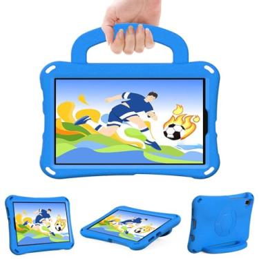 Imagem de Estojo protetor à prova de choque Capa infantil compatível com Samsung Galaxy Tab A9 de 8,7 polegadas SM-X110/X115/X117, compatível com Samsung Tab A9 capa protetora para crianças, capa leve para tabl