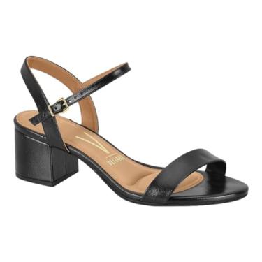 Imagem de Sándalia Festa Social Feminina Salto Grosso Baixo Vizzano 6291.1400 (Preto, BR, Adulto, Numérico, 38)
