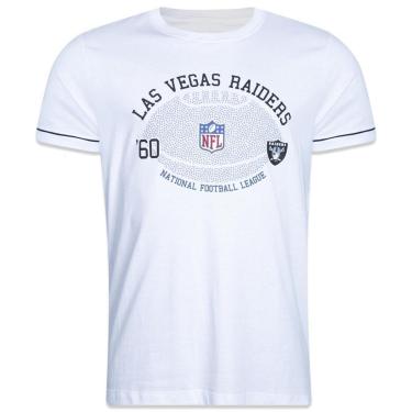 Imagem de CAMISETA SLIM NFL LAS VEGAS RAIDERS CORE MANGA CURTA BRANCA BRANCO NEW ERA-Masculino