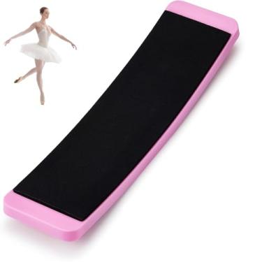 Imagem de Tábua de Virar Balé para Dançarinos, Plástico Rosa Tábua Giratória de Balé Equipamento de Treinamento para Dançarinos Ginastas, Patinação Artística, Swing, Spinning,