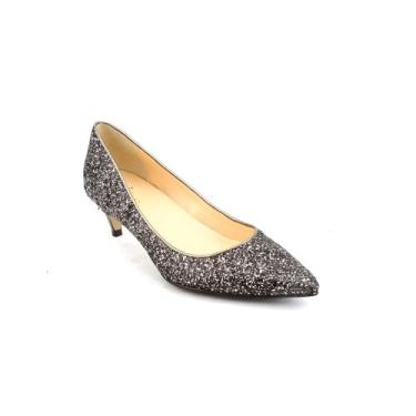 Imagem de Cole Haan Women's Air Juliana Pointed Toe Pumps in Black / Silver Size 6