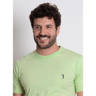 Imagem de Camiseta Verde Lisa Aleatory-Masculino