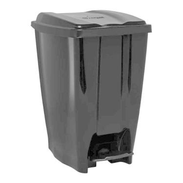 Imagem de Lixeira C/pedal Preta 40l Eco Nature Jaguar