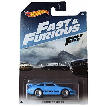 Imagem de Hot Wheels Porsche 911 GT3 RS, [Azul] Fast & Furious Fast Five 4/8