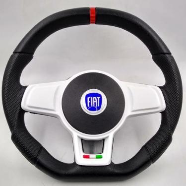 Imagem de Volante Fiat Uno Fire 2001 2002 2003 2004 2006 2008 2012 C/ o Cubo