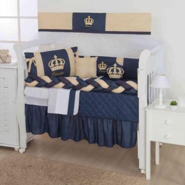 Imagem de Kit de berco masculino e feminino nuvem de amor principe e princesa co