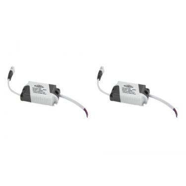 Imagem de Kit C/2 - Driver Reator Fonte P/Painel Led Blumenau 24W