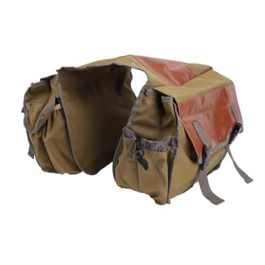 Imagem de Bolsa de Selim de Bicicleta de Grande Capacidade Com Capa à Prova D'água, Bolsa Organizadora de Porta-malas de Bicicleta Leve Multifuncional de Lona para Atividades Ao Ar Livre