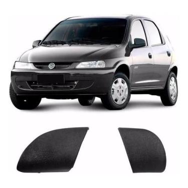 Imagem de Acabamento Puxador Interno Porta Le Celta Cinza Kit 2 Peça - Autoplast