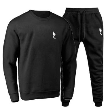 Imagem de Conjunto Moletom Masculino Flanelado Conforto Dia a Dia - Polo Blu, Pr