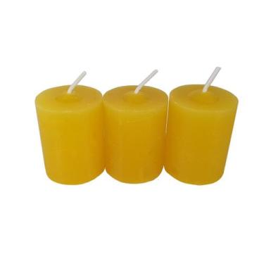 Imagem de Kit 3 Velas Aromáticas Perfumadas Com Aroma De Citronela - Geral
