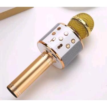 Imagem de Microfone karaoke Bluetooth Modo Gravação - HI-FI