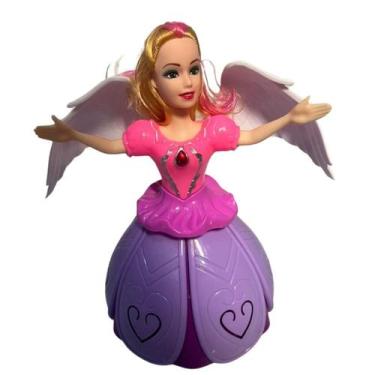 Imagem de Boneca Frozen Dançarina Beautiful Angel Som e Luz P/ Criança - CADU Im