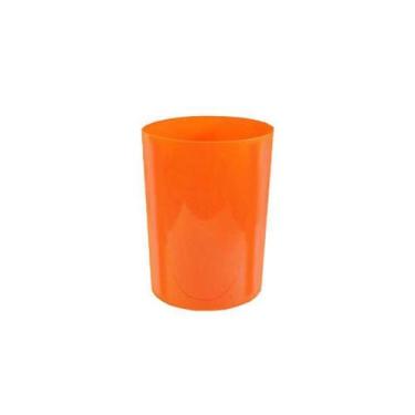 Imagem de Jsn cesto lixo 29 cm sem tampa laranja - 14 litros