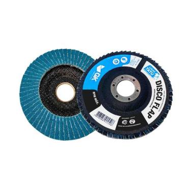 Imagem de Kit 10PC Disco Flap 4 1/2 X 7/8 Gr50 - Tatu
