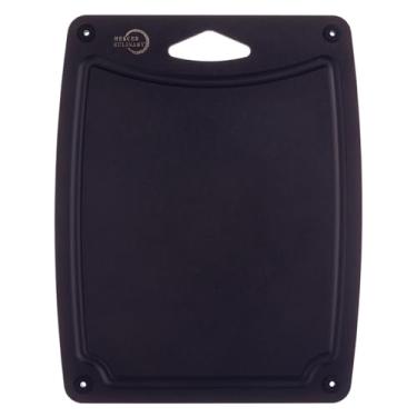 Imagem de Tábua de corte composta - 29,8 cm x 23,5 cm, com pés e canal de silicone