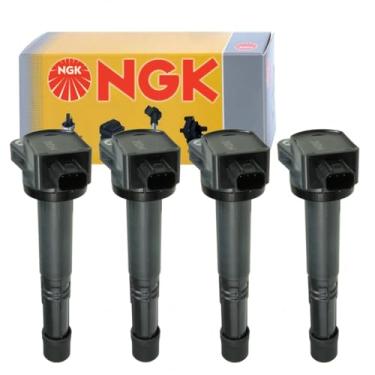 Imagem de 4 bobinas de ignição NGK compatíveis com Honda CR-V 2.4L L4 2010-2014