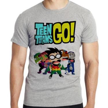 Imagem de Camiseta Jovens Titãs Blusa criança infantil juvenil adulto camisa tam