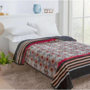 Imagem de Cobertor Casal Jolitex/Dyuri Ternille Orinoco Cinza 180x220cm