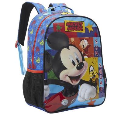 Imagem de Mochila Mickey Infantil Original Disney Xeryus Escolar 2025