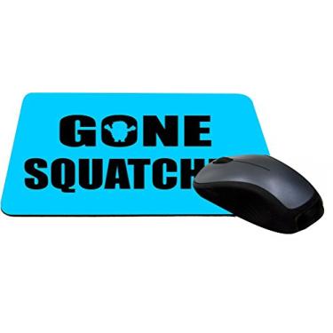 Imagem de Rikki Knight Mouse pad gamer Gone Squat Chin on Blue Design Lightning Series (MPSQ-RK-1584)