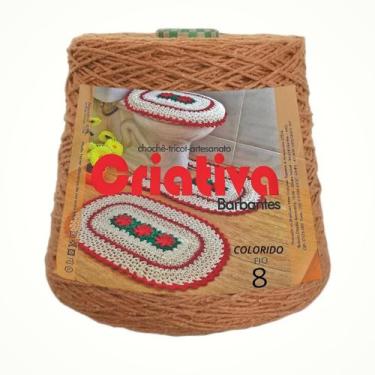 Imagem de Barbante Para Crochê Criativa 500g N.º 8 - Criativa Utilidades, 433 Kr