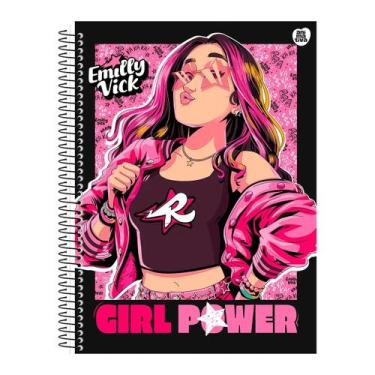 Imagem de Caderno Espiral Emily Vick Ketlen Void Leozinho Robson Dos Rosa Capa D