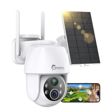 Imagem de Câmera de Segurança Wireless Solar CAMSTRO 2K - 3MP - Exterior
