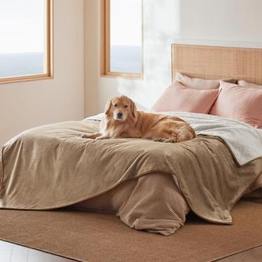 Imagem de Cobertor Impermeável Bedsure Sherpa Fleece para Cães