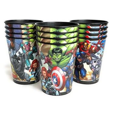 Imagem de Conjunto de Festa Marvel Avengers - 12 Xícaras