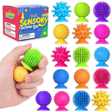 Imagem de Brinquedos Sensoriais Fidget Toys Richtim (16 Peças) - Para Crianças e