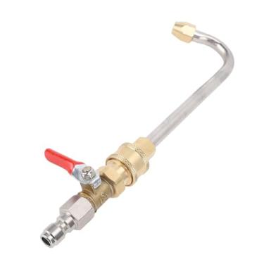 Imagem de Varta de Extensão Arruela de Pressão Curva Com Válvula de Esfera 1/4 de Polegada Power Power Power Gutter Cleaner Baste de Fixação (aqxreight0ivsn7gqh6-12)