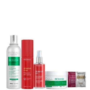 Imagem de Kit Cronograma Capilar de Brilho Espelhado Prohall