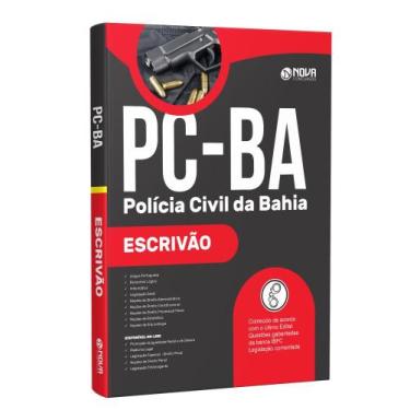 Imagem de Apostila PC-BA - Escrivão - Nova Concursos