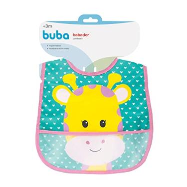 Imagem de Babador com Bolso - Girafa, BUBA, Colorido